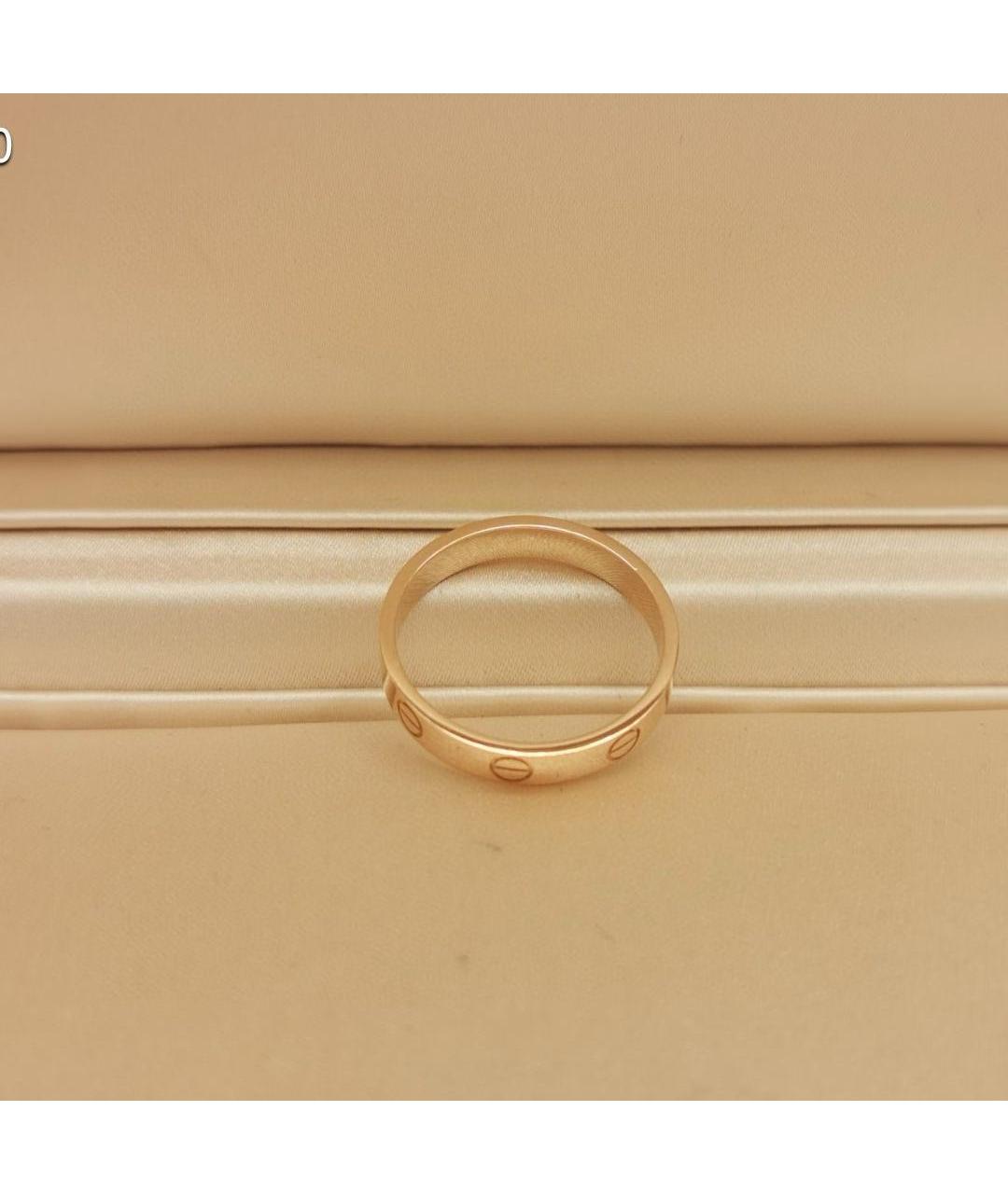 CARTIER Золотое кольцо из розового золота, фото 4