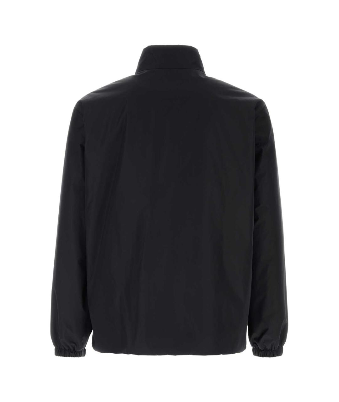 JIL SANDER Темно-синяя полиэстеровая куртка, фото 2