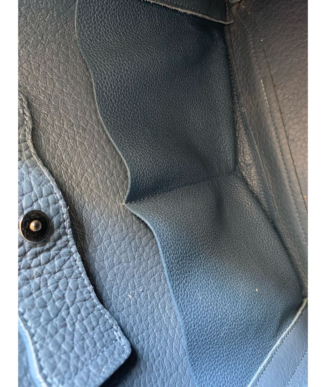 FURLA Синяя кожаная сумка тоут, фото 7