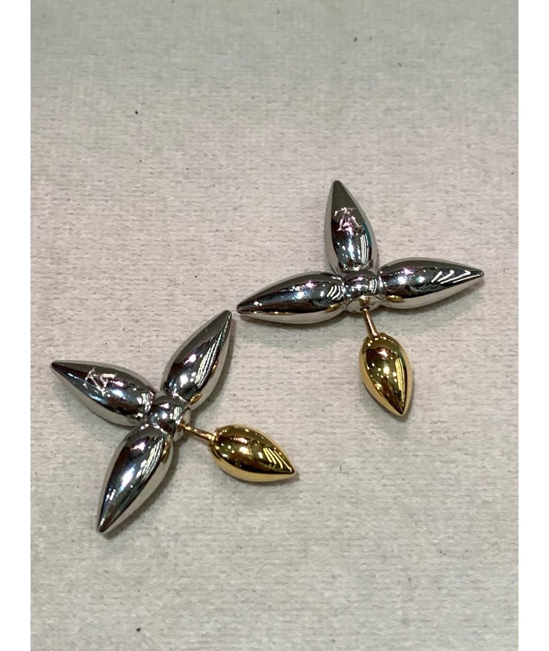 LOUIS VUITTON Серебряные серьги, фото 4