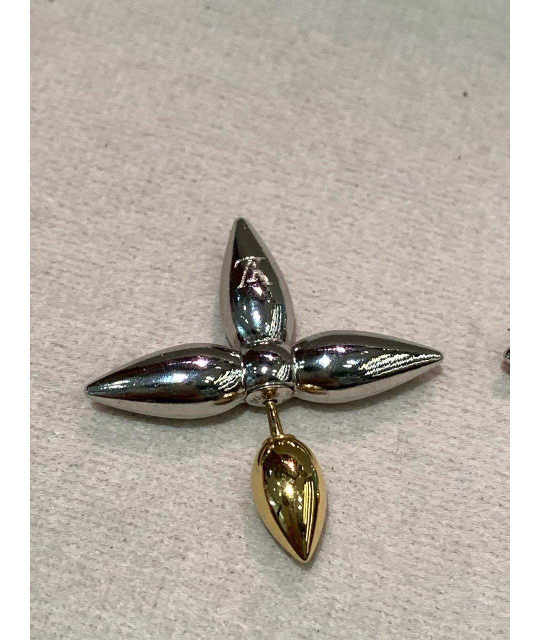 LOUIS VUITTON Серебряные серьги, фото 2