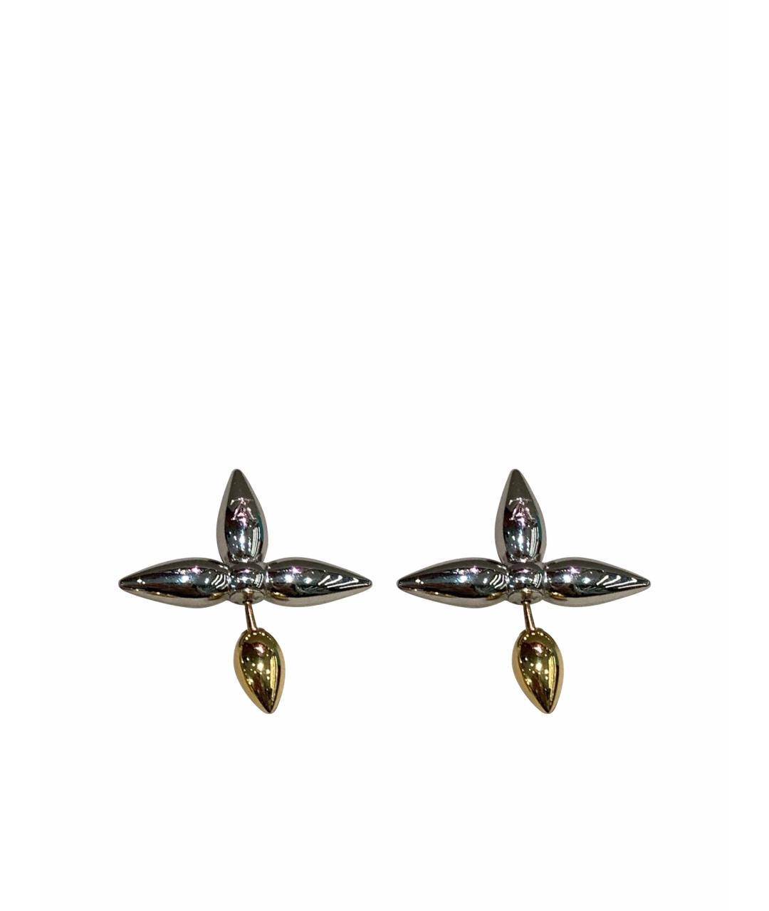 LOUIS VUITTON Серебряные серьги, фото 1