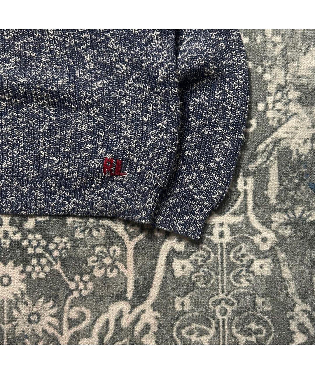 POLO RALPH LAUREN Серый хлопковый джемпер / свитер, фото 5