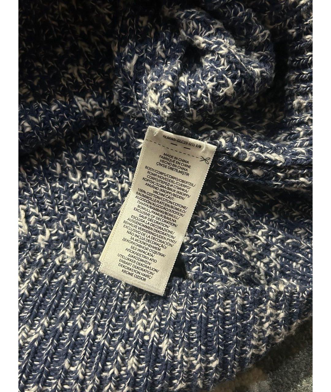 POLO RALPH LAUREN Серый хлопковый джемпер / свитер, фото 7