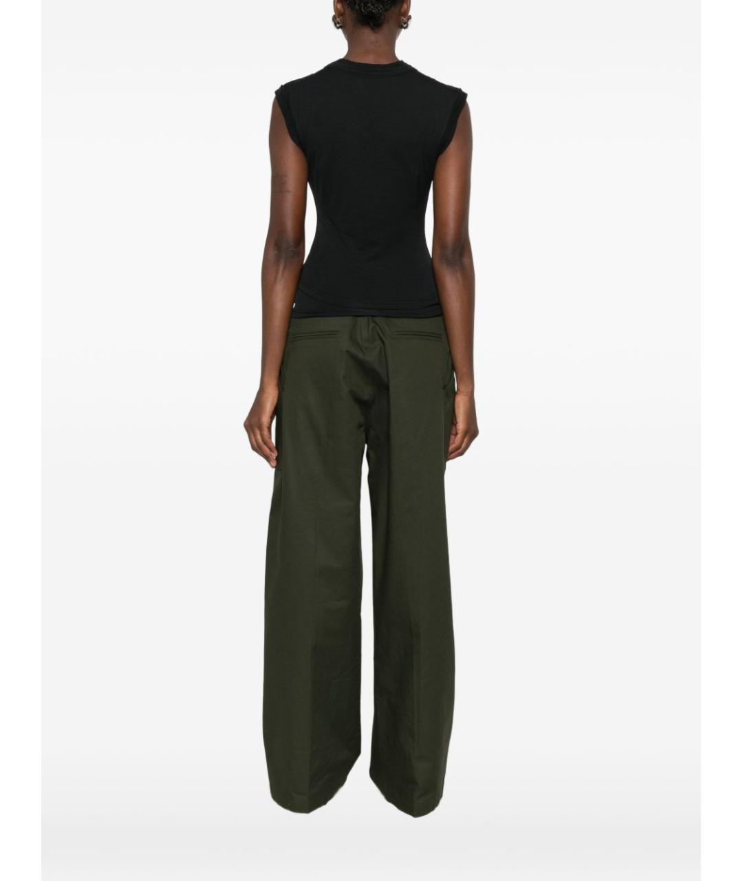 ALEXANDER WANG Черная хлопковая майка, фото 4