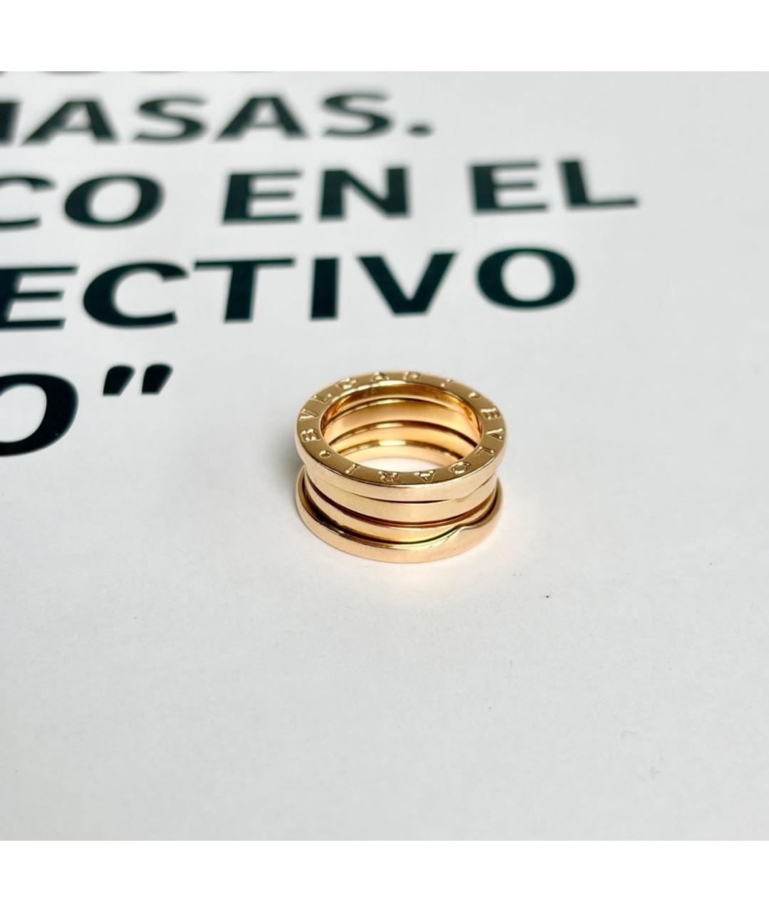 BVLGARI Золотое кольцо из розового золота, фото 5