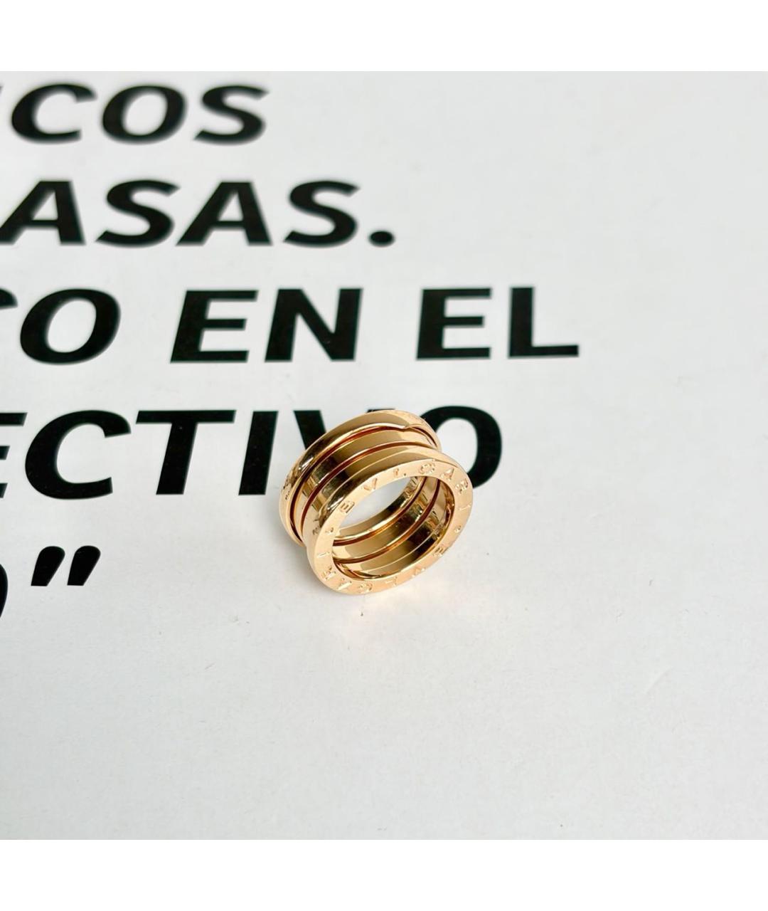 BVLGARI Золотое кольцо из розового золота, фото 4