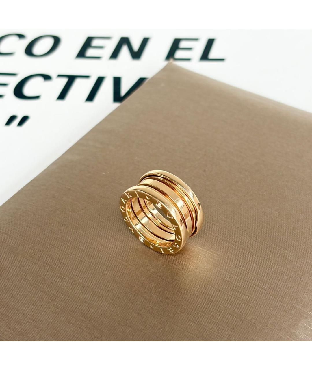 BVLGARI Золотое кольцо из розового золота, фото 6