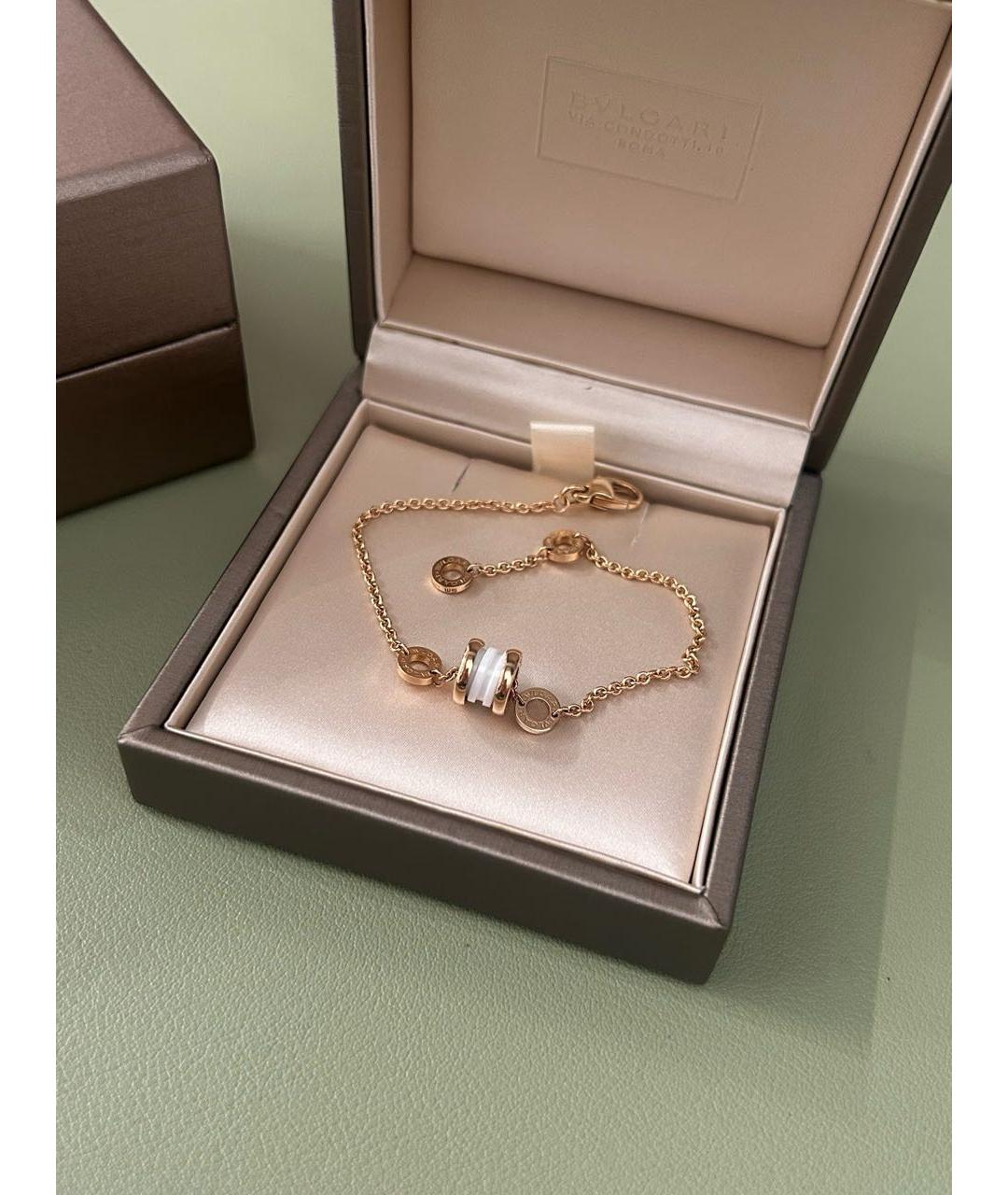 BVLGARI Золотой браслет из розового золота, фото 4