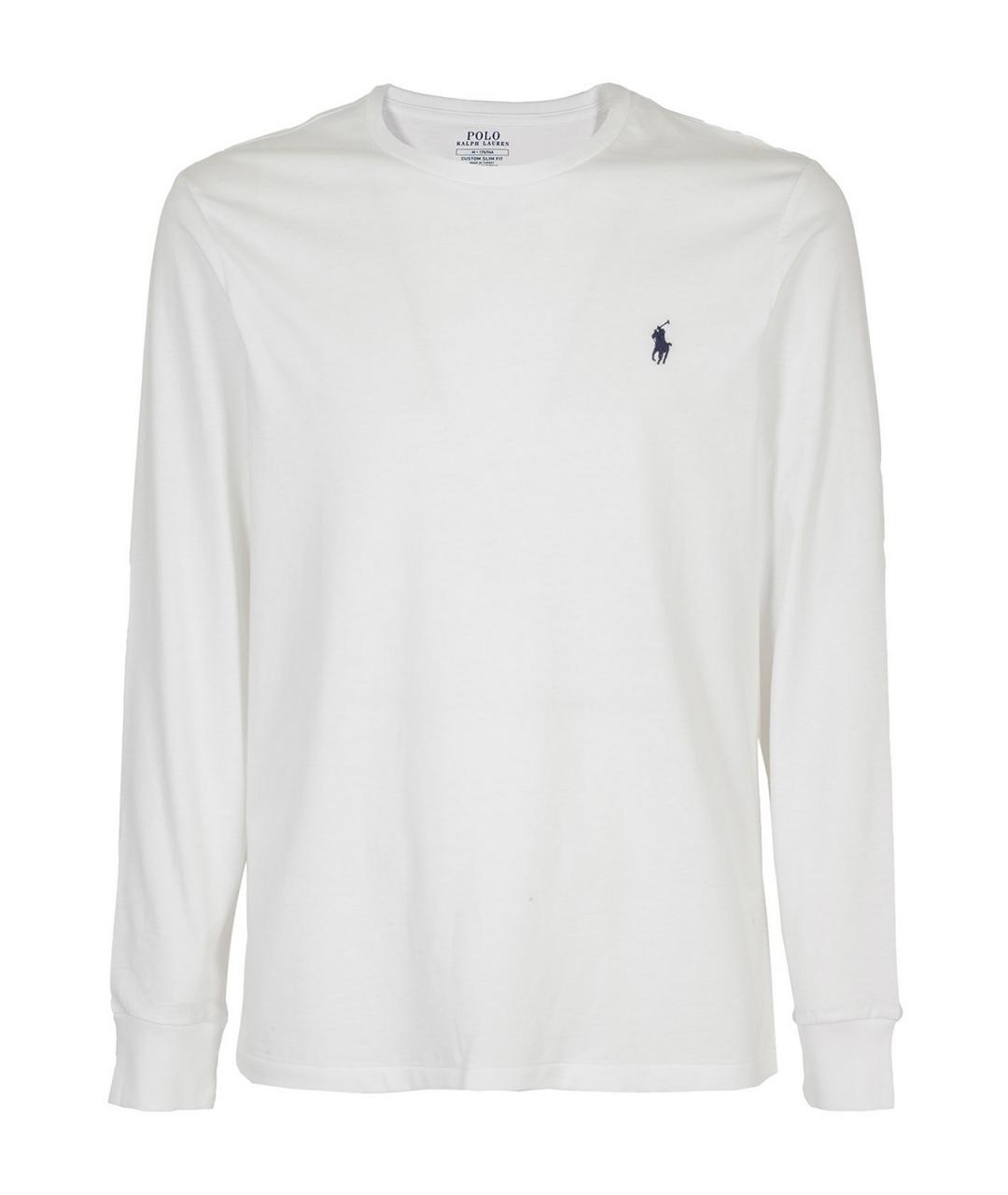 POLO RALPH LAUREN Белая хлопковая футболка, фото 1