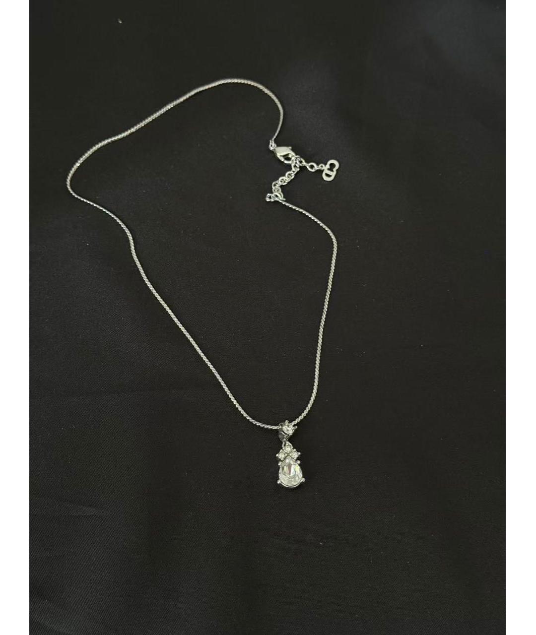 CHRISTIAN DIOR Серебряное колье, фото 8