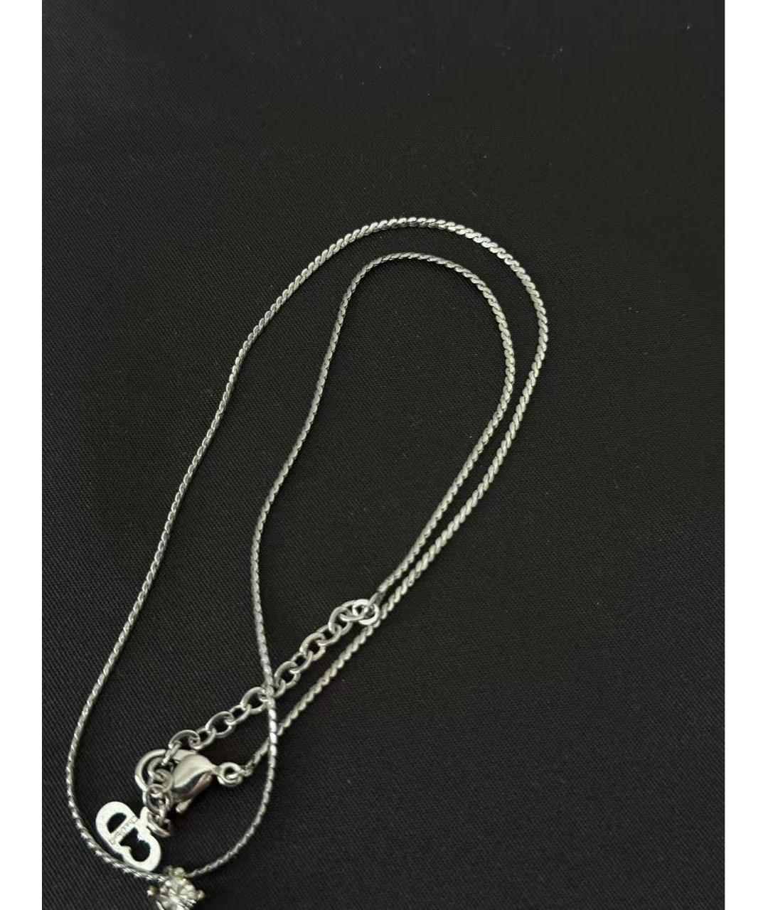 CHRISTIAN DIOR Серебряное колье, фото 4