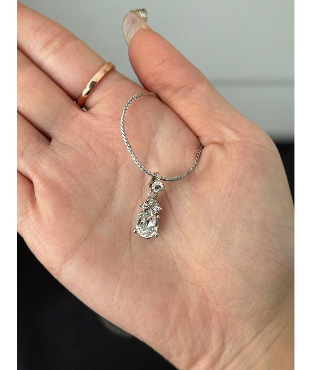 CHRISTIAN DIOR Серебряное колье, фото 3
