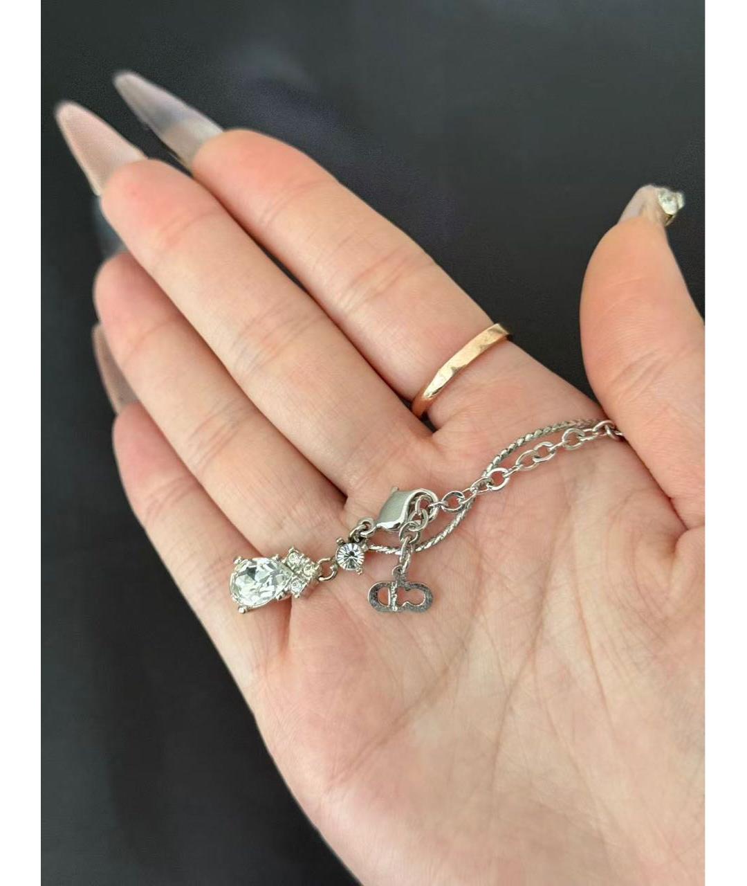 CHRISTIAN DIOR Серебряное колье, фото 6