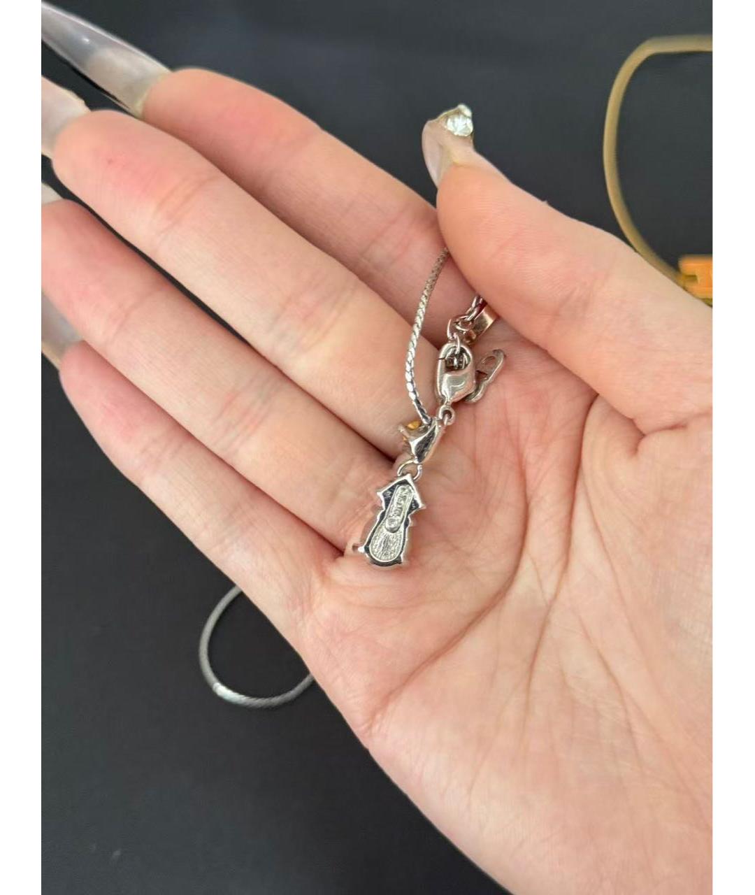 CHRISTIAN DIOR Серебряное колье, фото 5