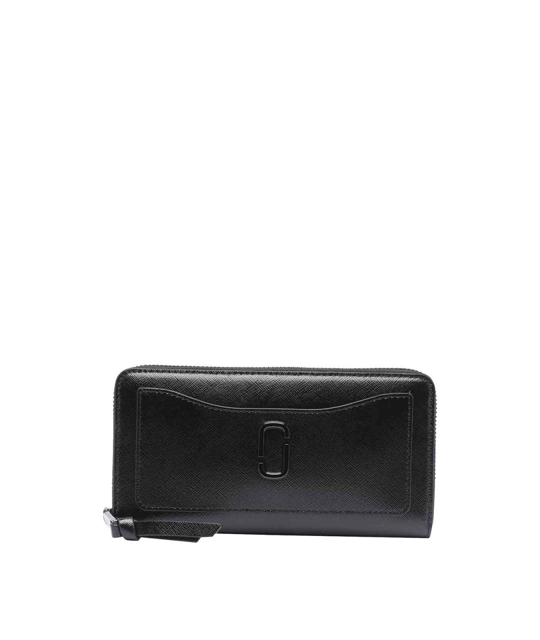 MARC JACOBS Черный кожаный кошелек, фото 1