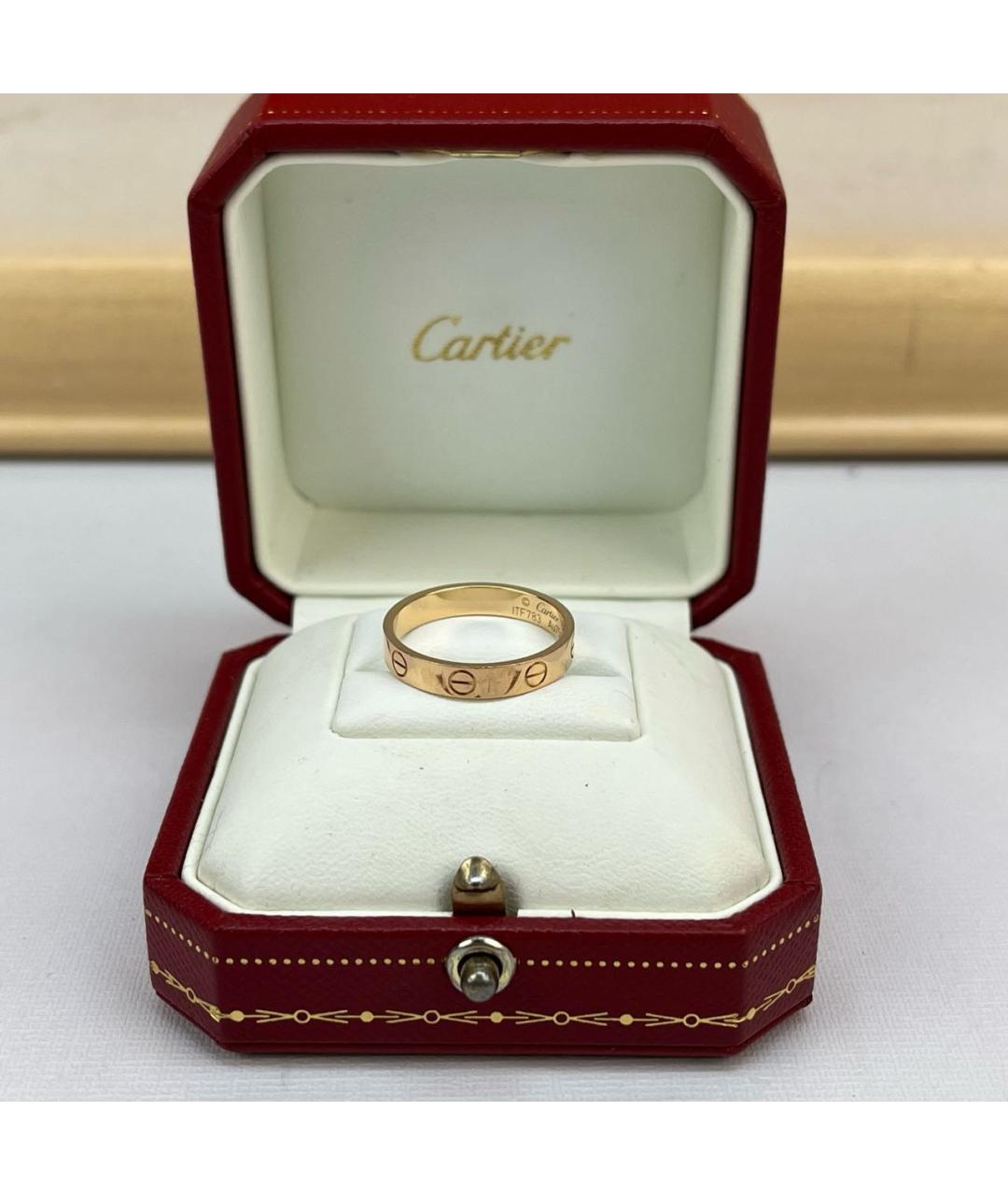 CARTIER Золотое кольцо из розового золота, фото 4