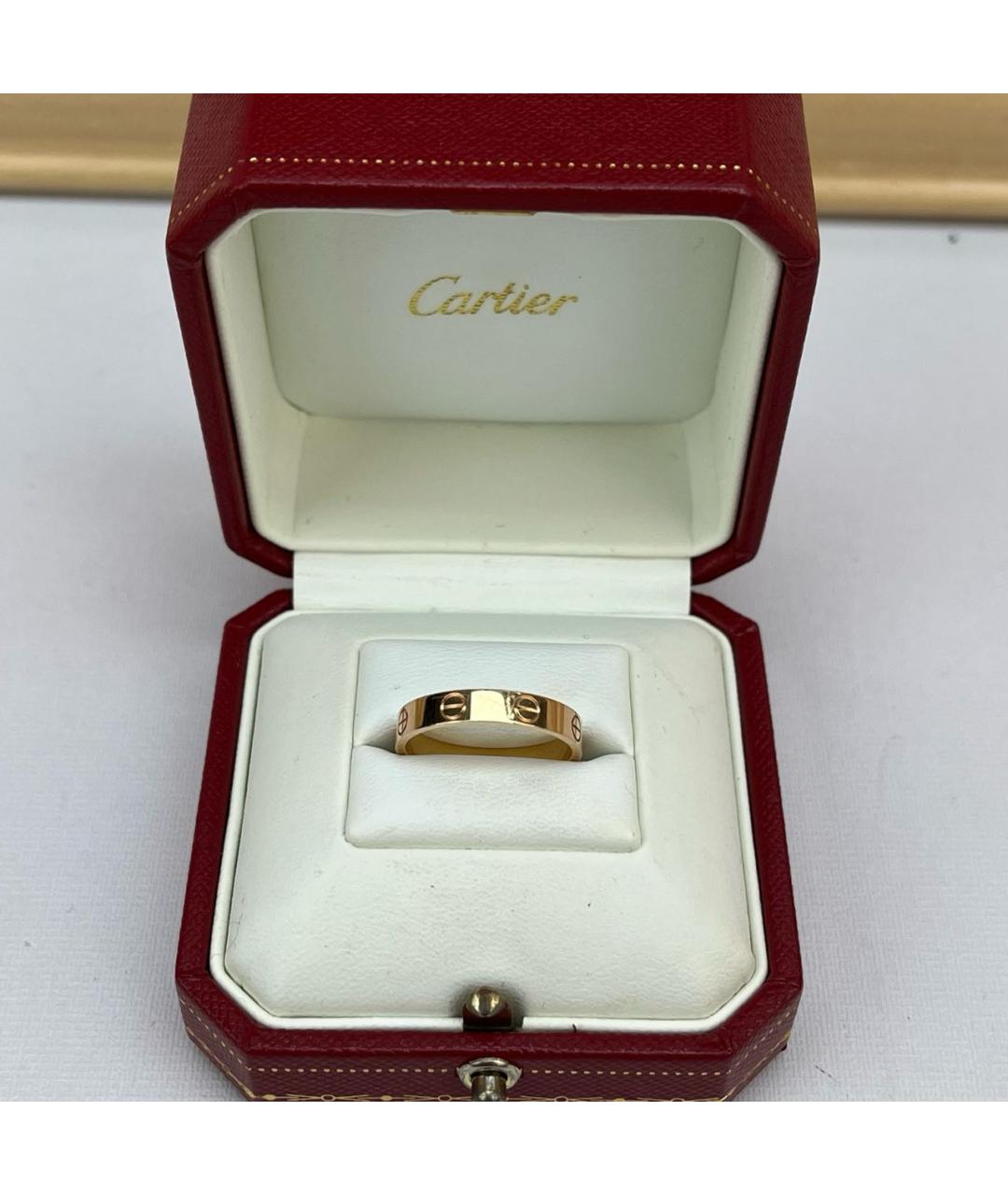 CARTIER Золотое кольцо из розового золота, фото 7