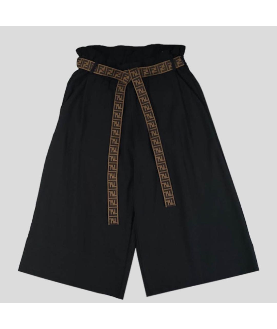 FENDI Черные брюки и шорты, фото 5