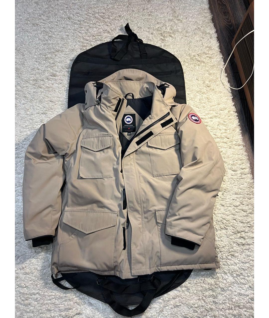 CANADA GOOSE Бежевая парка, фото 9