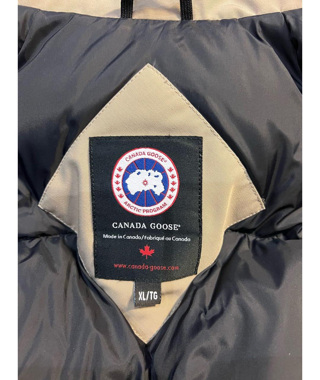 CANADA GOOSE Бежевая парка, фото 3