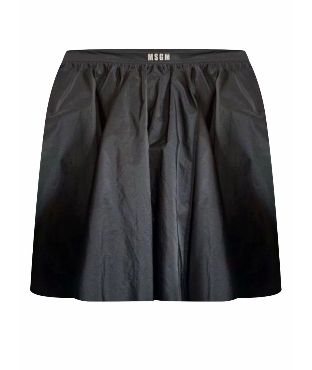 MSGM Черная юбка, фото 1