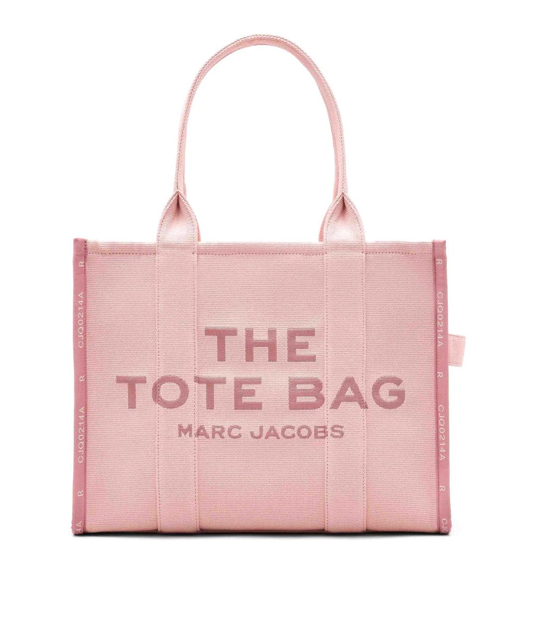 MARC JACOBS Розовая синтетическая сумка тоут, фото 1