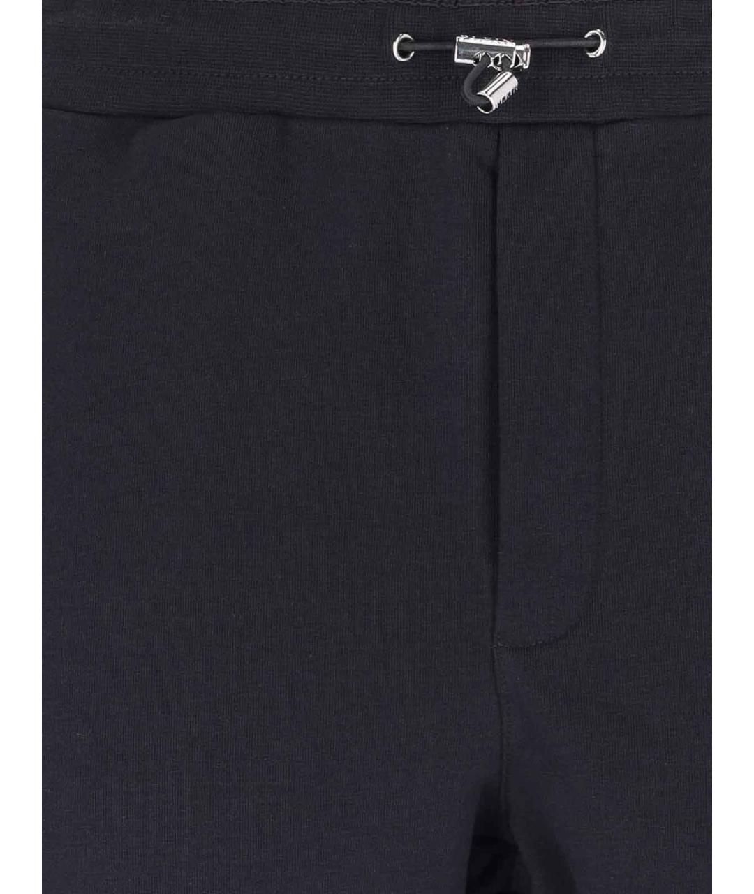PHILIPP PLEIN Черный хлопковый спортивный костюм, фото 4