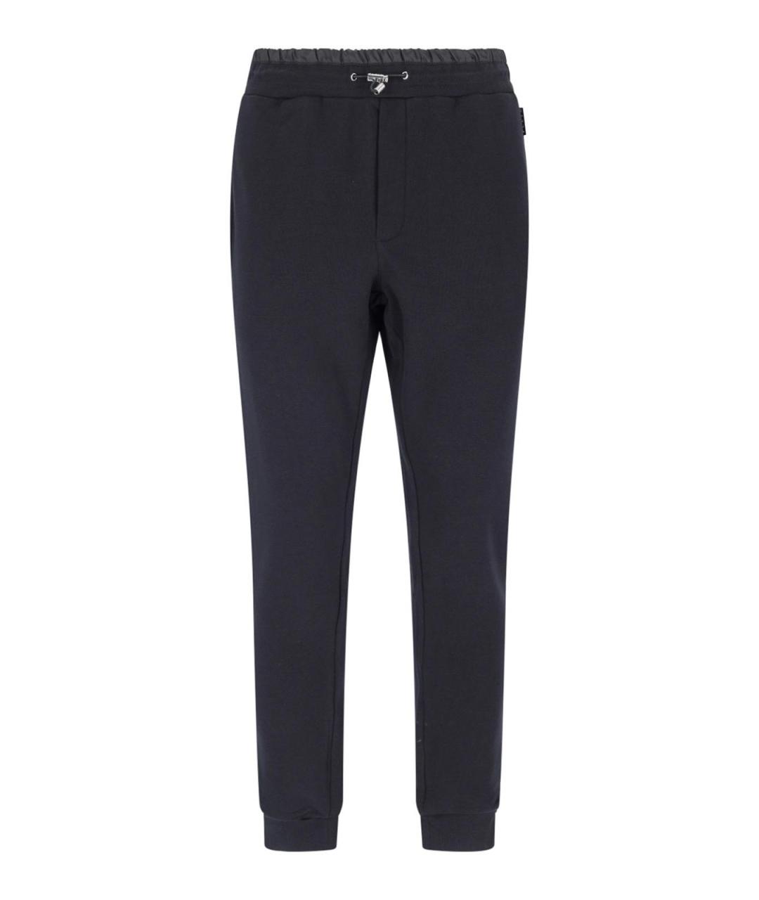PHILIPP PLEIN Черный хлопковый спортивный костюм, фото 1
