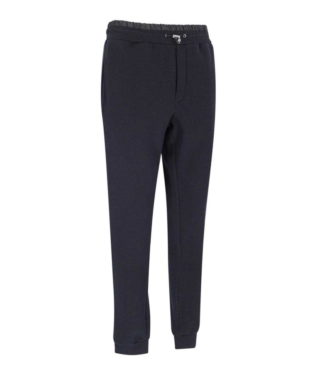 PHILIPP PLEIN Черный хлопковый спортивный костюм, фото 3