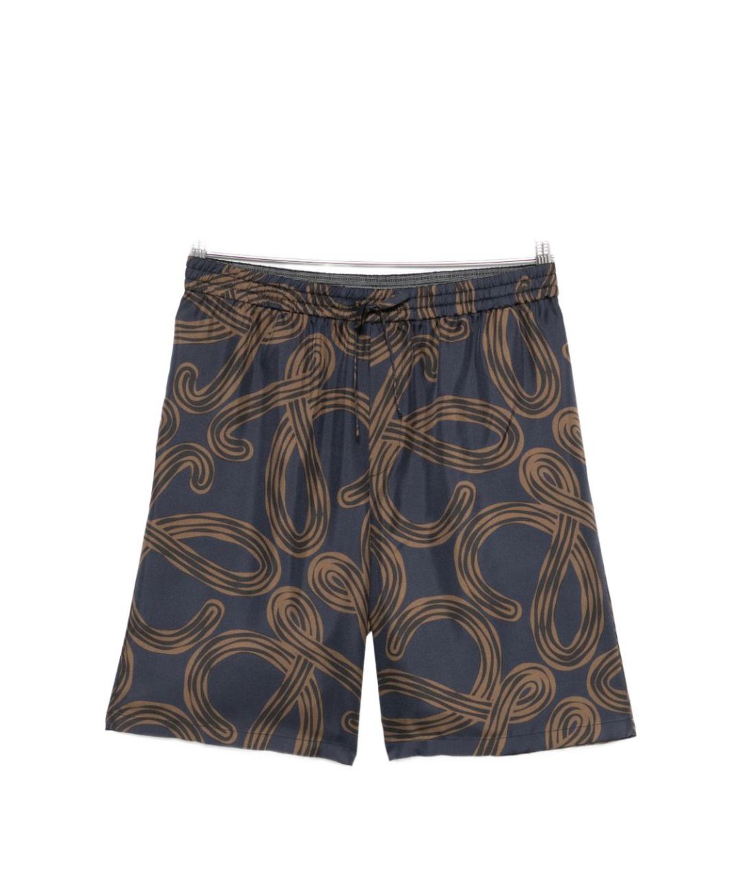 LOEWE Мульти шелковые шорты, фото 1