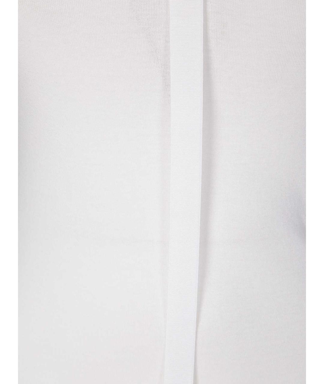 HELMUT LANG Белая хлопковая майка, фото 3