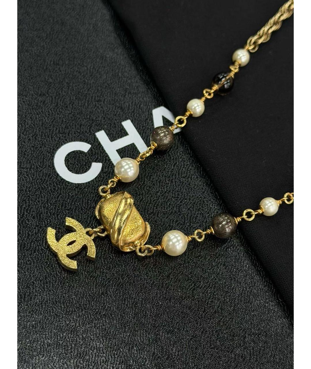 CHANEL Золотой чокер, фото 2