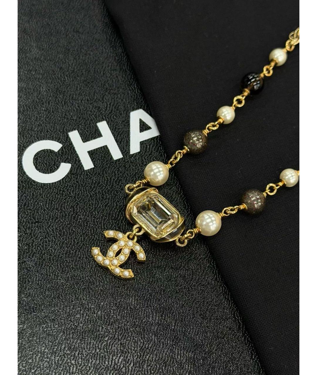 CHANEL Золотой чокер, фото 3