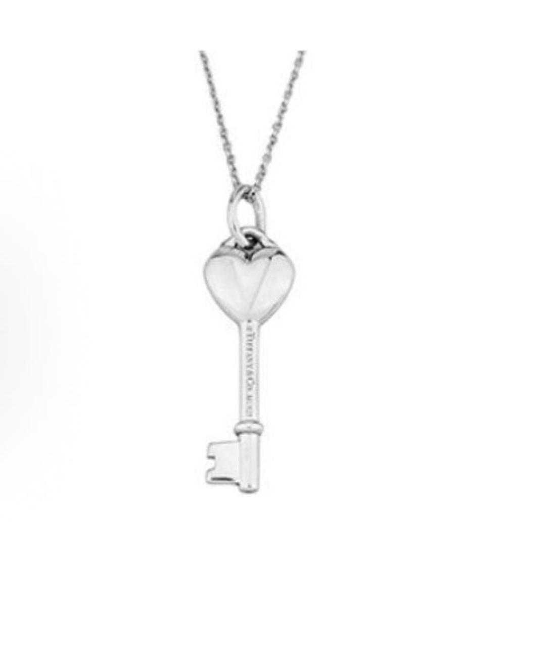 TIFFANY&CO Бирюзовая серебряная подвеска, фото 2