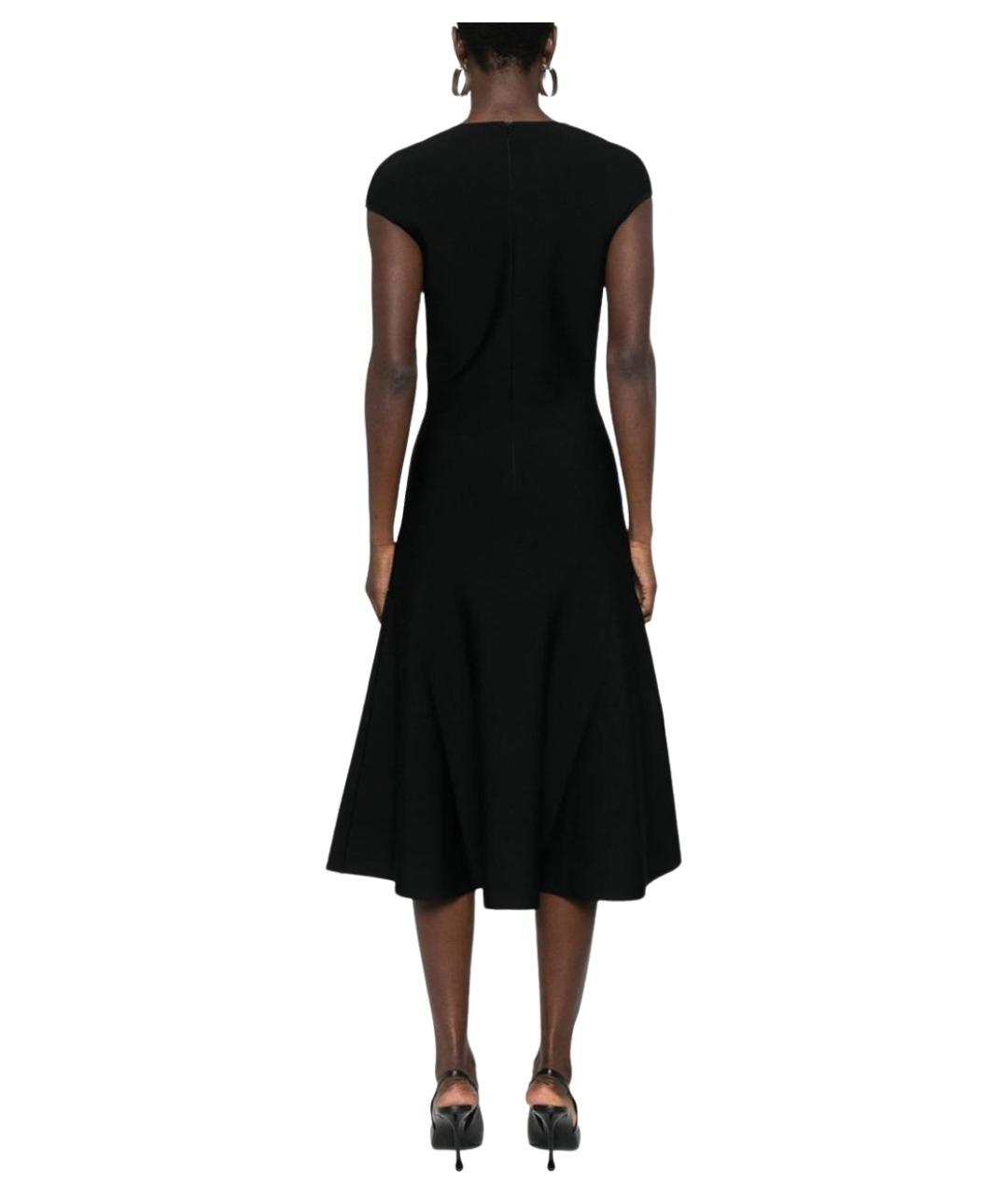 ALEXANDER MCQUEEN Черное повседневное платье, фото 3