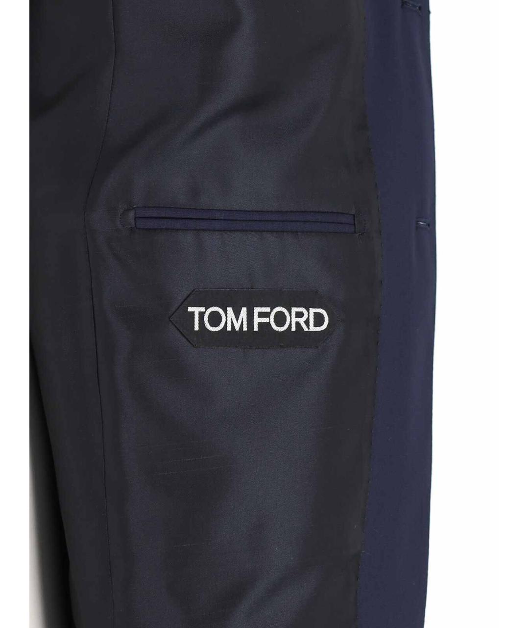 TOM FORD Темно-синий классический костюм, фото 7