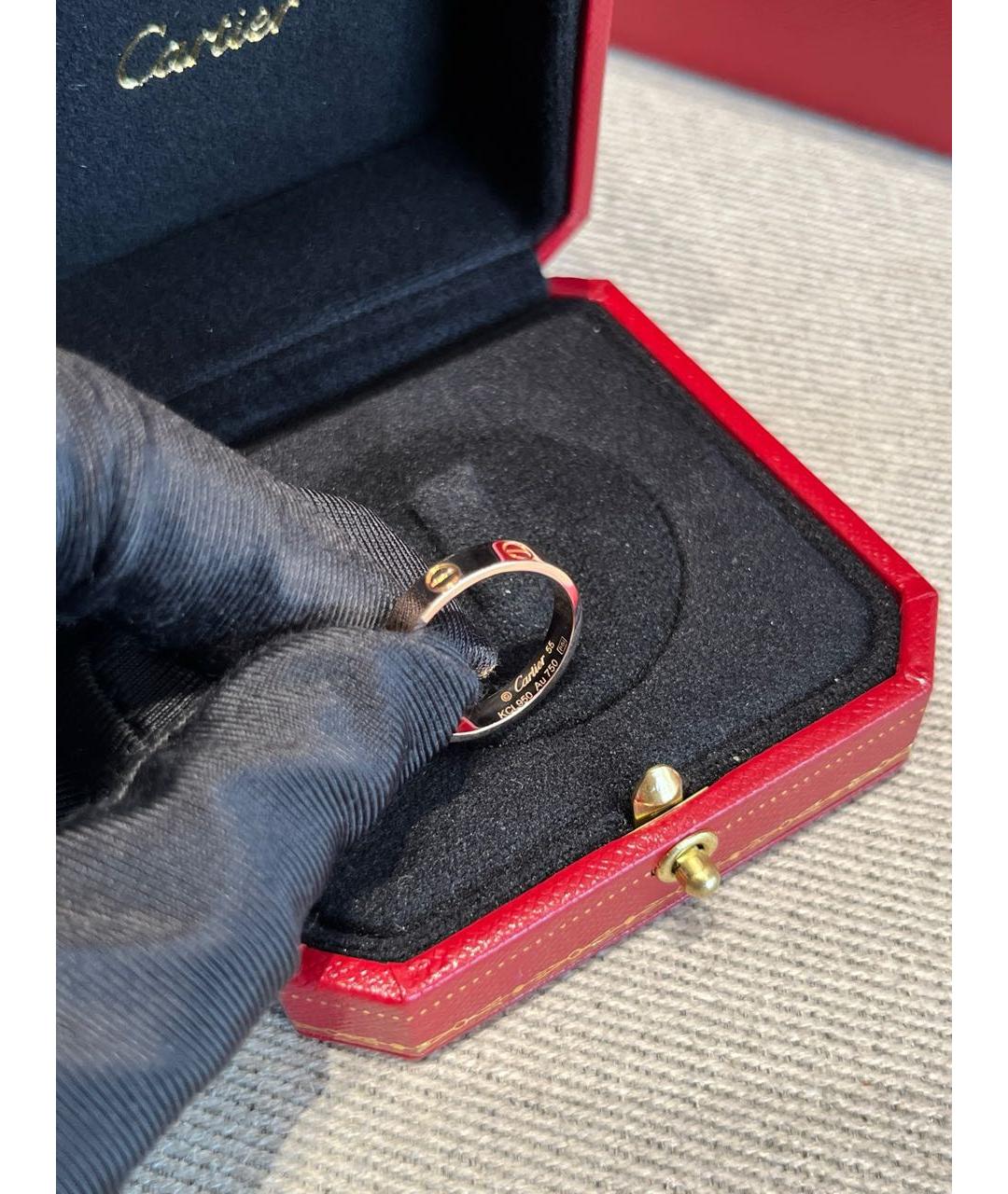 CARTIER Золотое кольцо из розового золота, фото 5
