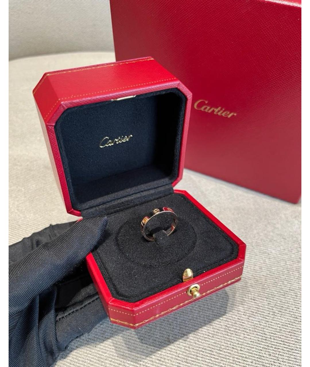 CARTIER Золотое кольцо из розового золота, фото 3