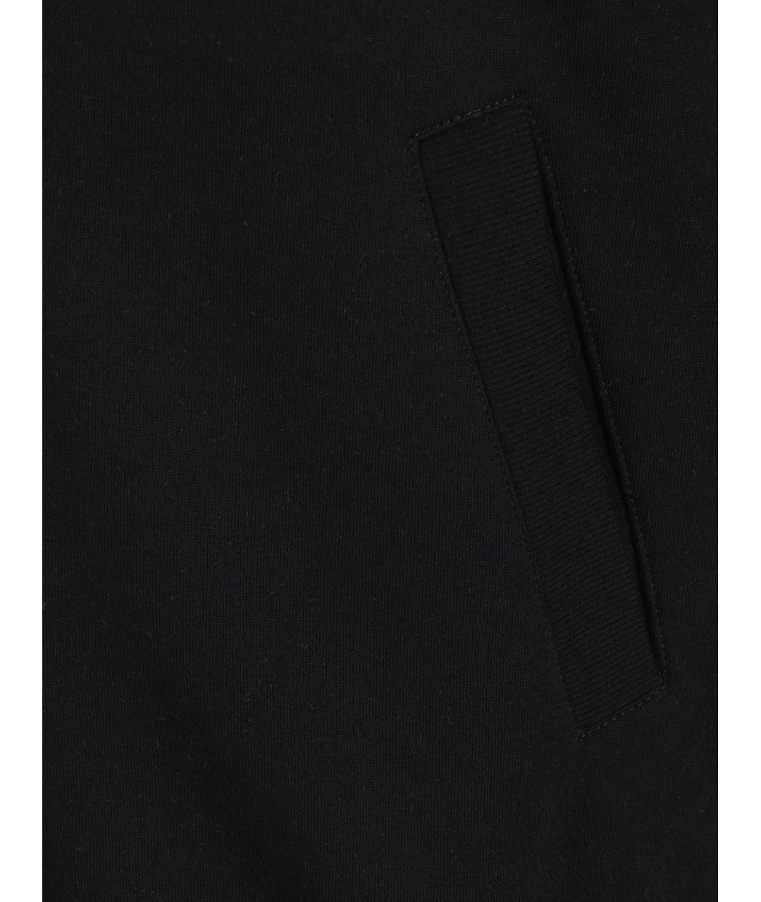 BRUNELLO CUCINELLI Черный хлопковый джемпер / свитер, фото 3