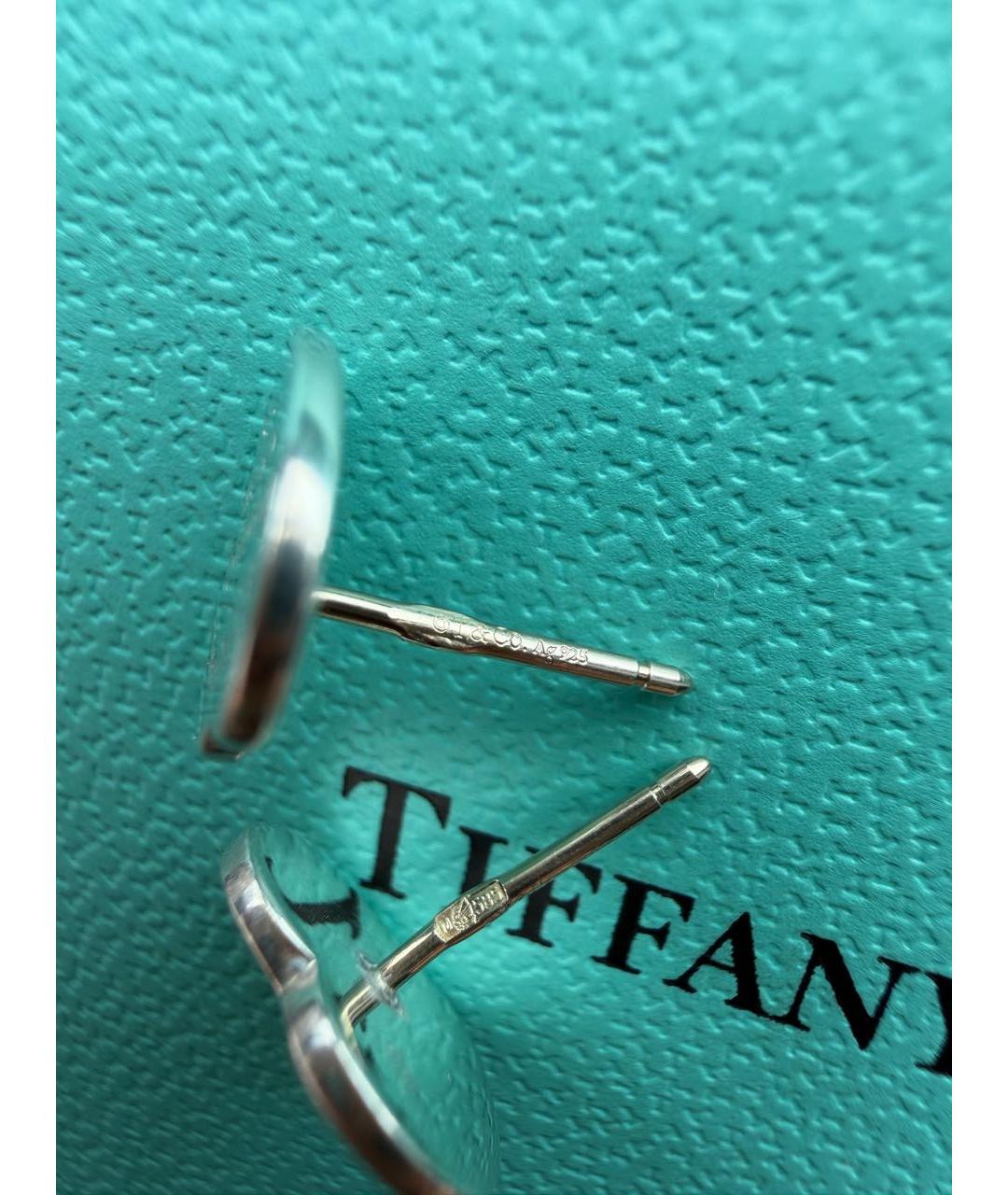 TIFFANY&CO Серебряные серебряные серьги, фото 7