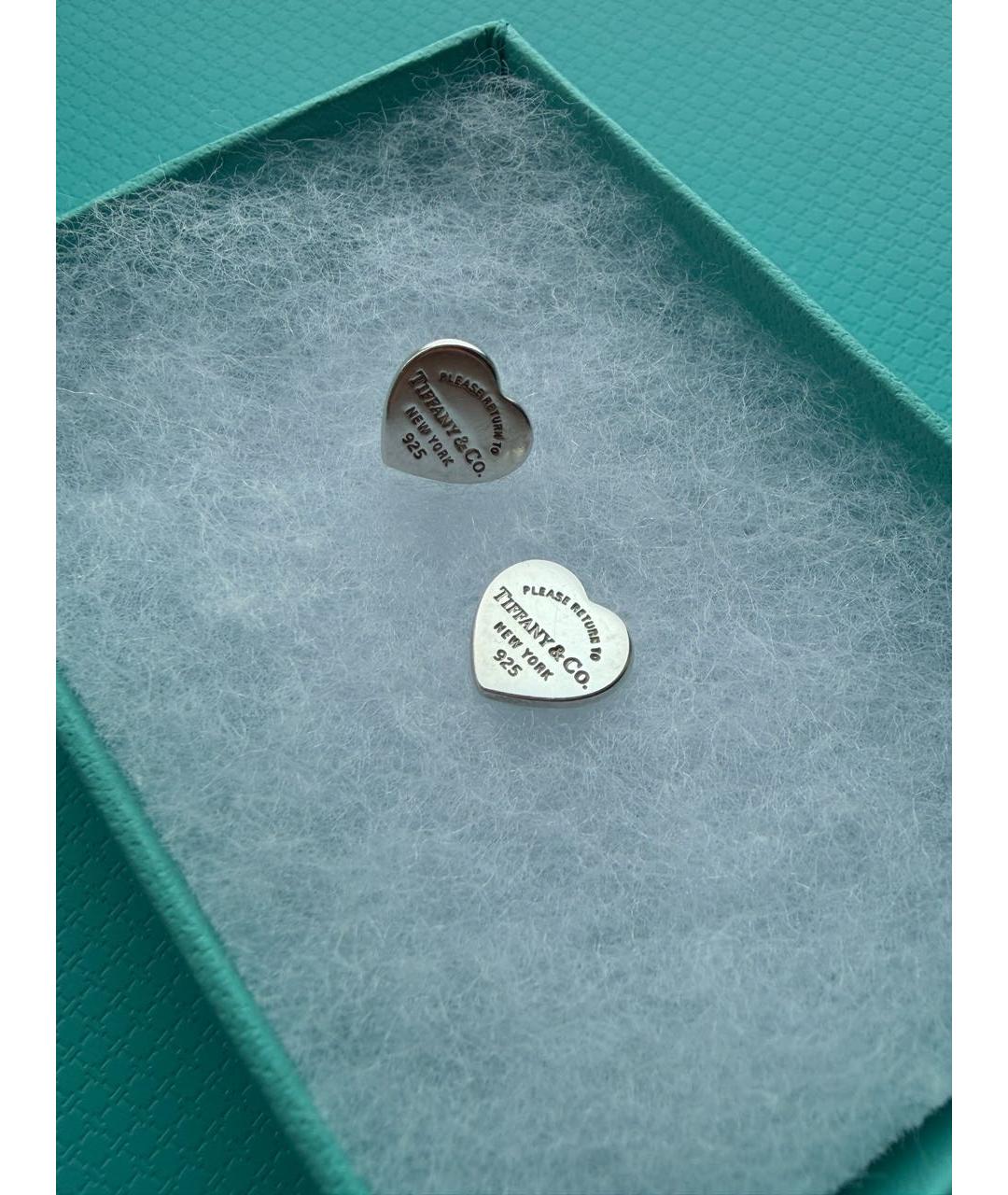 TIFFANY&CO Серебряные серебряные серьги, фото 5