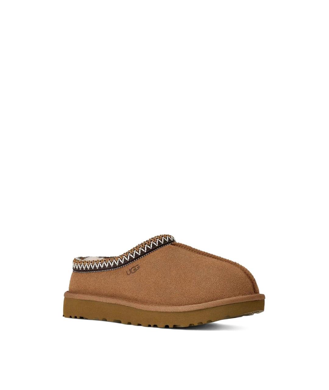 UGG Коричневые замшевые мюли, фото 3