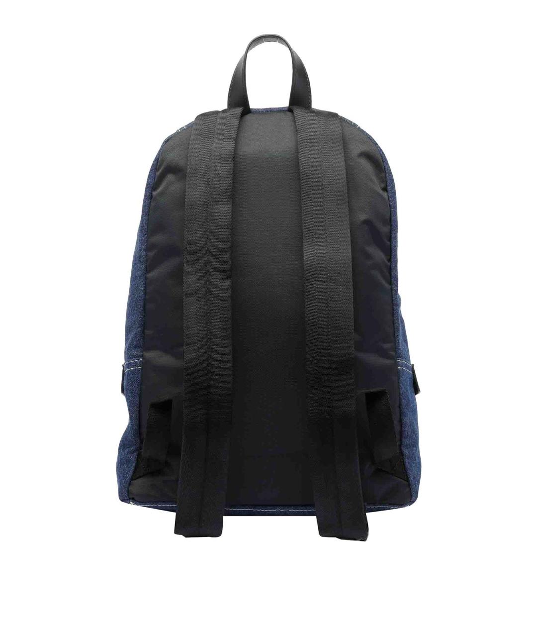 MARC JACOBS Синий хлопковый рюкзак, фото 3