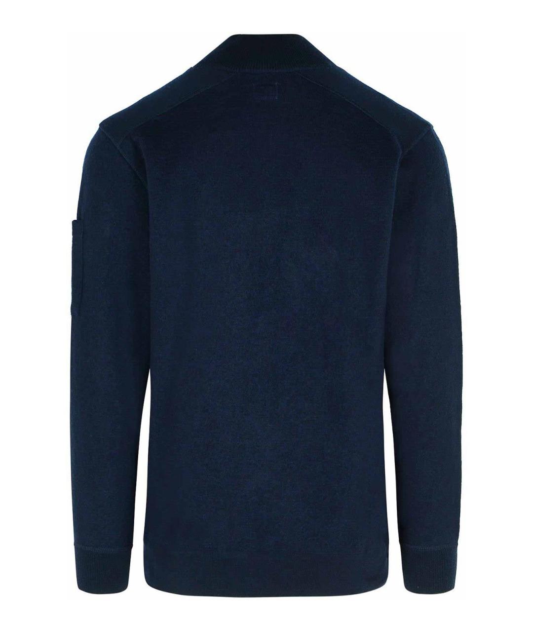CP COMPANY Темно-синий шерстяной джемпер / свитер, фото 2