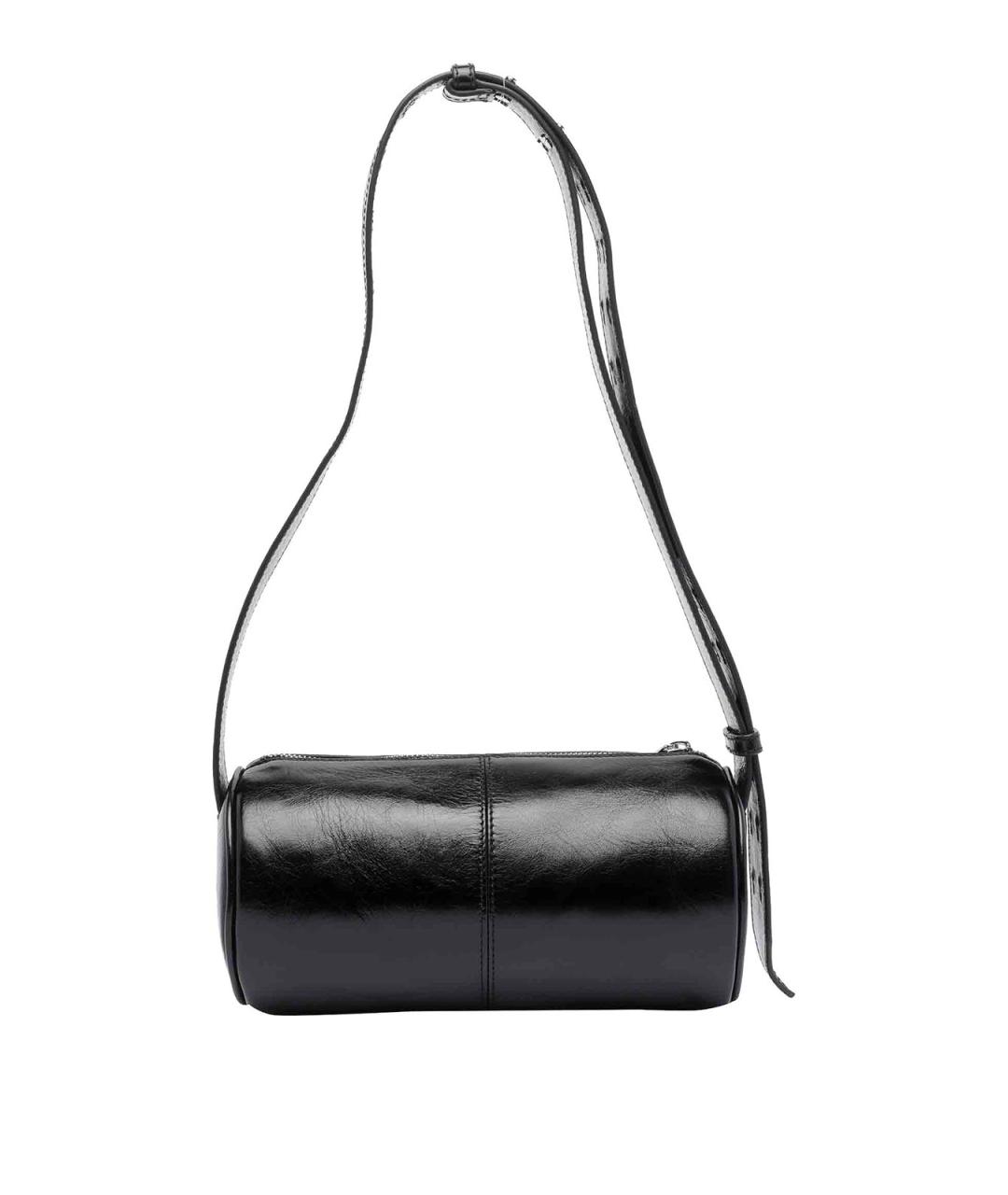 ZADIG & VOLTAIRE Черная кожаная сумка через плечо, фото 3
