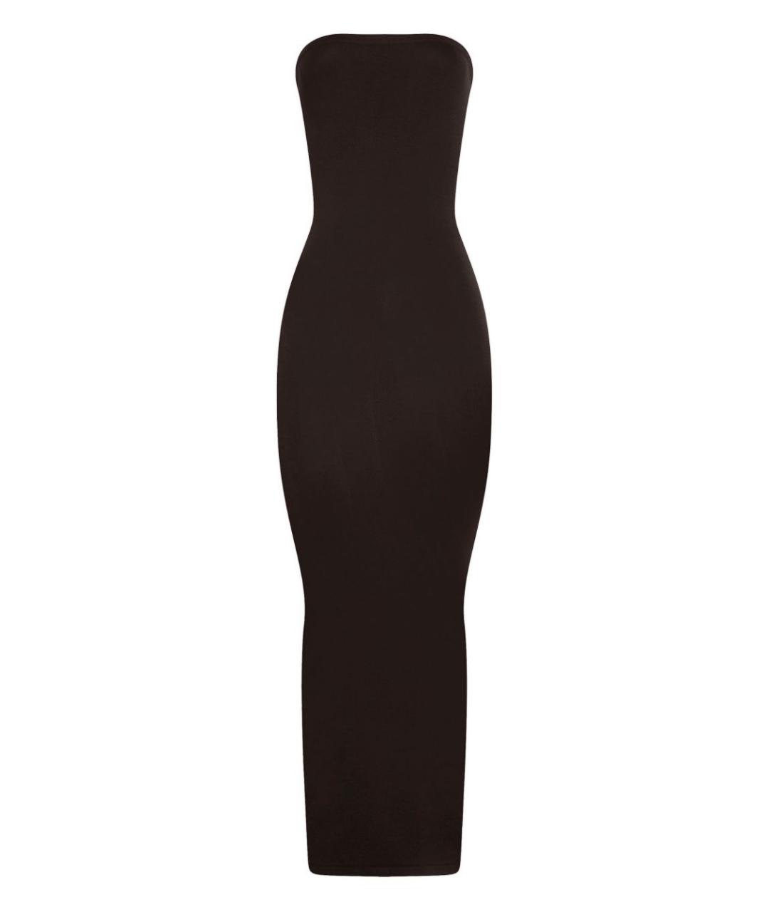 WOLFORD Коричневое полиамидовое вечернее платье, фото 3