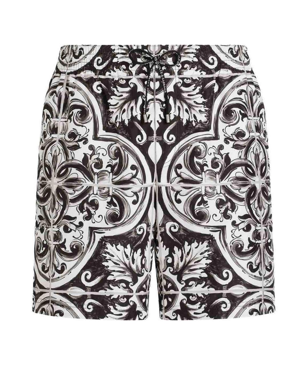 DOLCE&GABBANA Черные полиамидовые плавки, фото 1