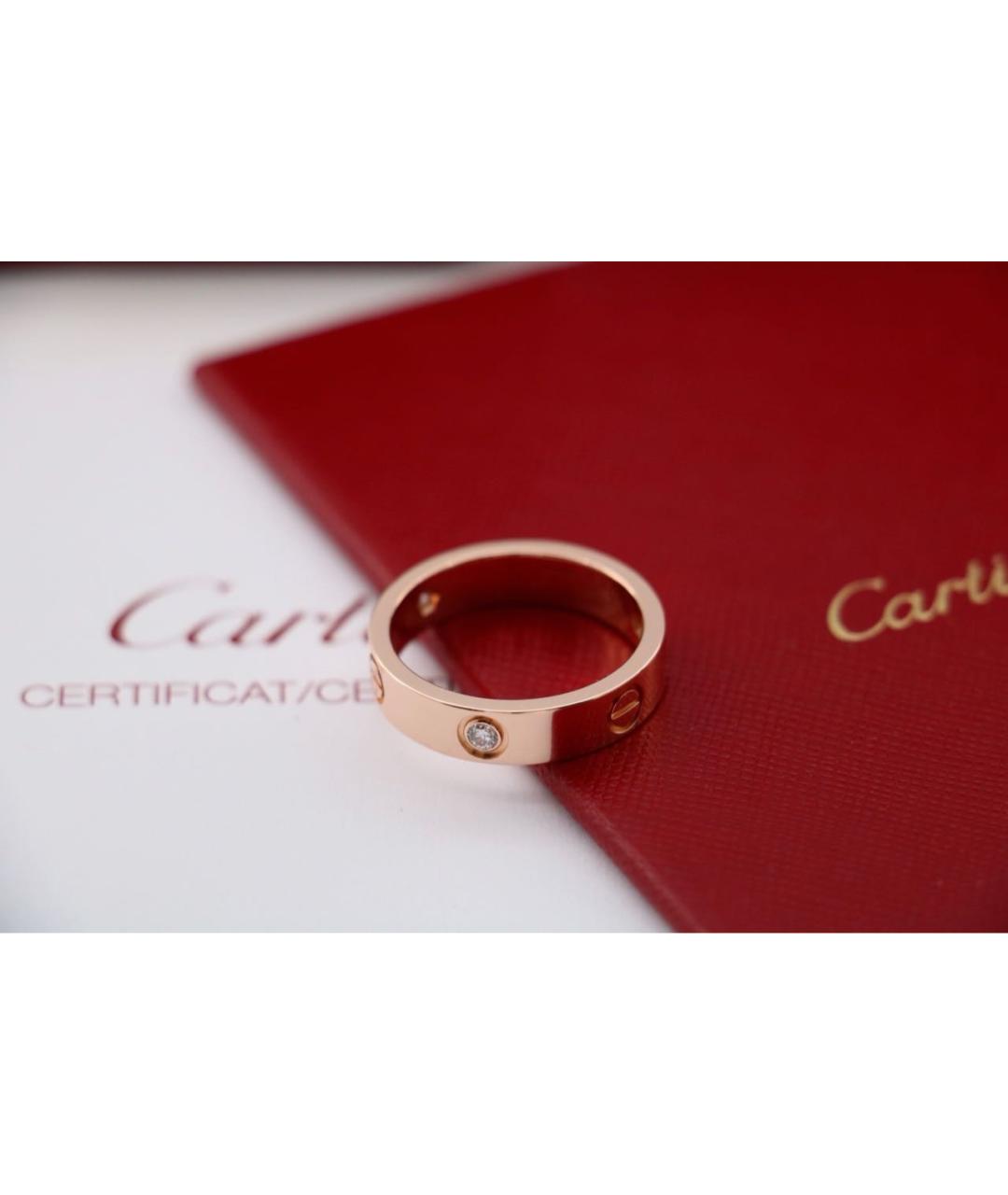 CARTIER Золотое кольцо из розового золота, фото 4