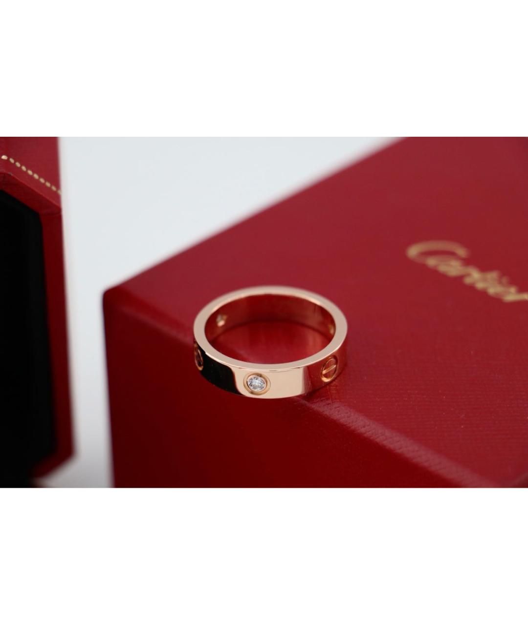 CARTIER Золотое кольцо из розового золота, фото 3